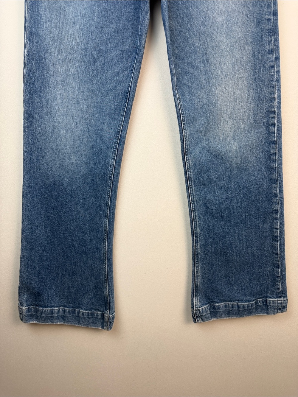 Paige Leenah Wide Leg High Rise Jean Organic Cotton Stretch Size 28 Clean Beauty - Picture 5 of 16